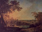 Richard  Wilson View in Windsor Great Park Norge oil painting reproduction